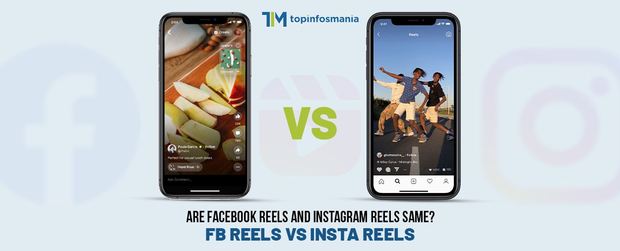 instagram reels vs fabebook reels