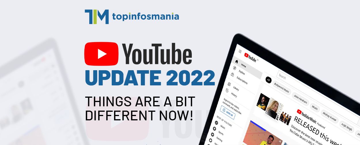 youtube update 2022